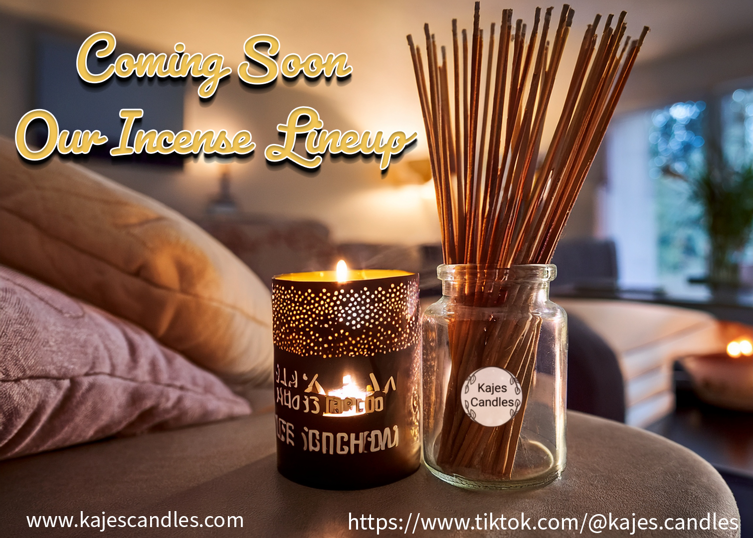 Coming Soon!  Our new Incense Lineup!