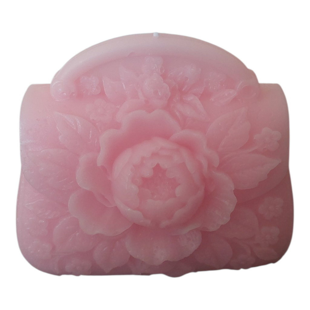 Flower Satchel Candle