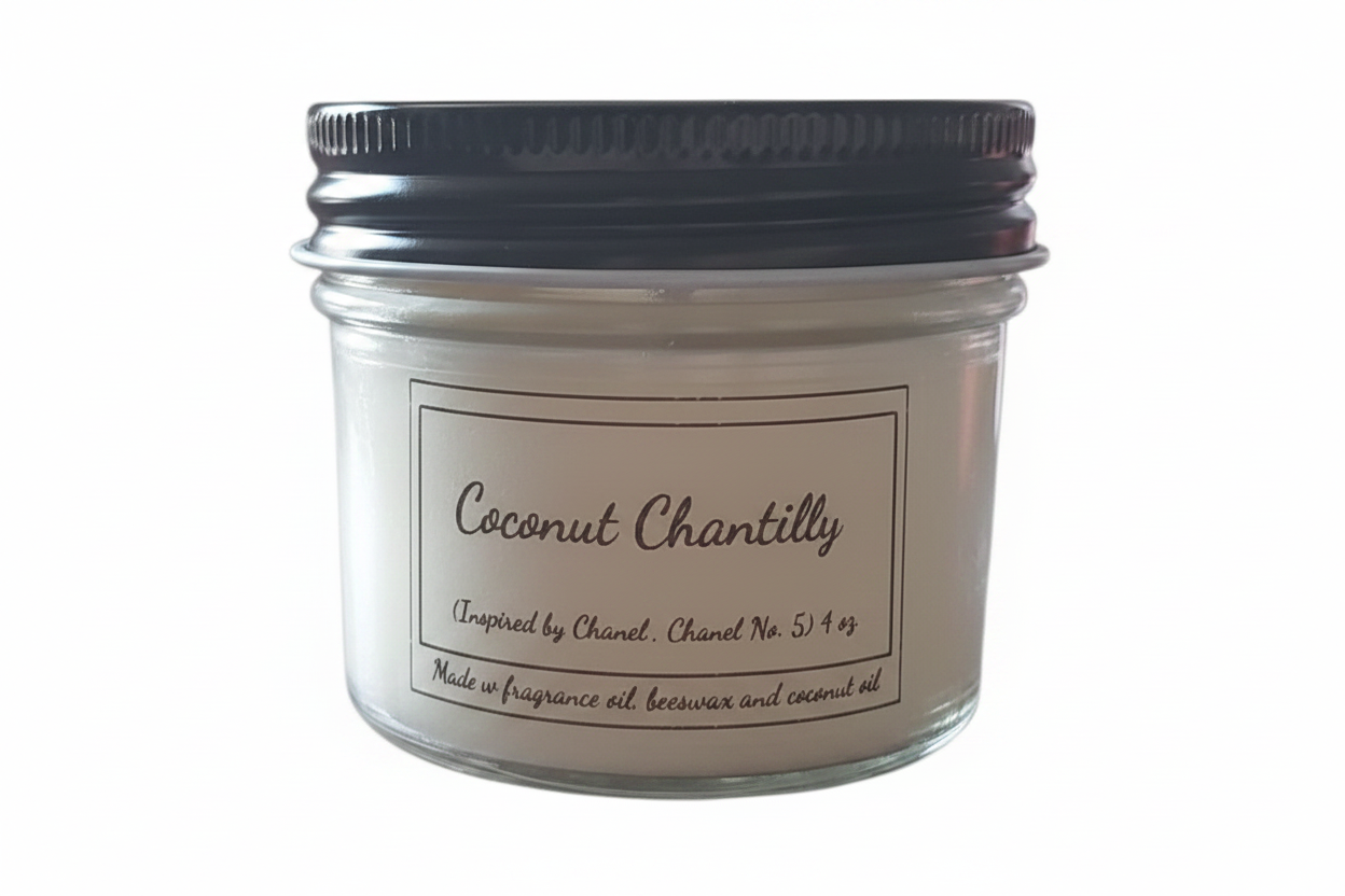 Coconut Chantilly Candle (Inspired by Chanel No. 5 by Chanel)