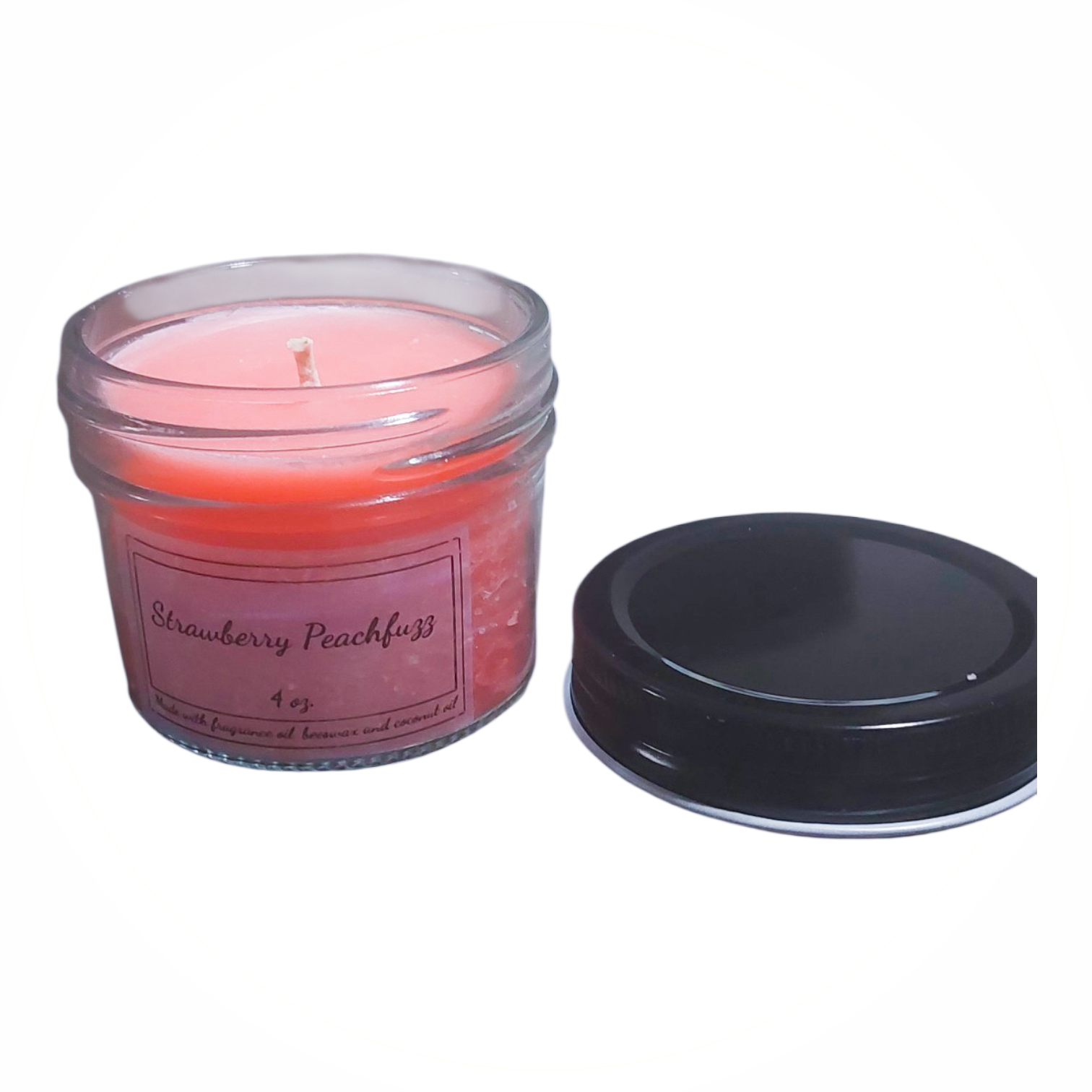 Strawberry Peach Fuzz Candle