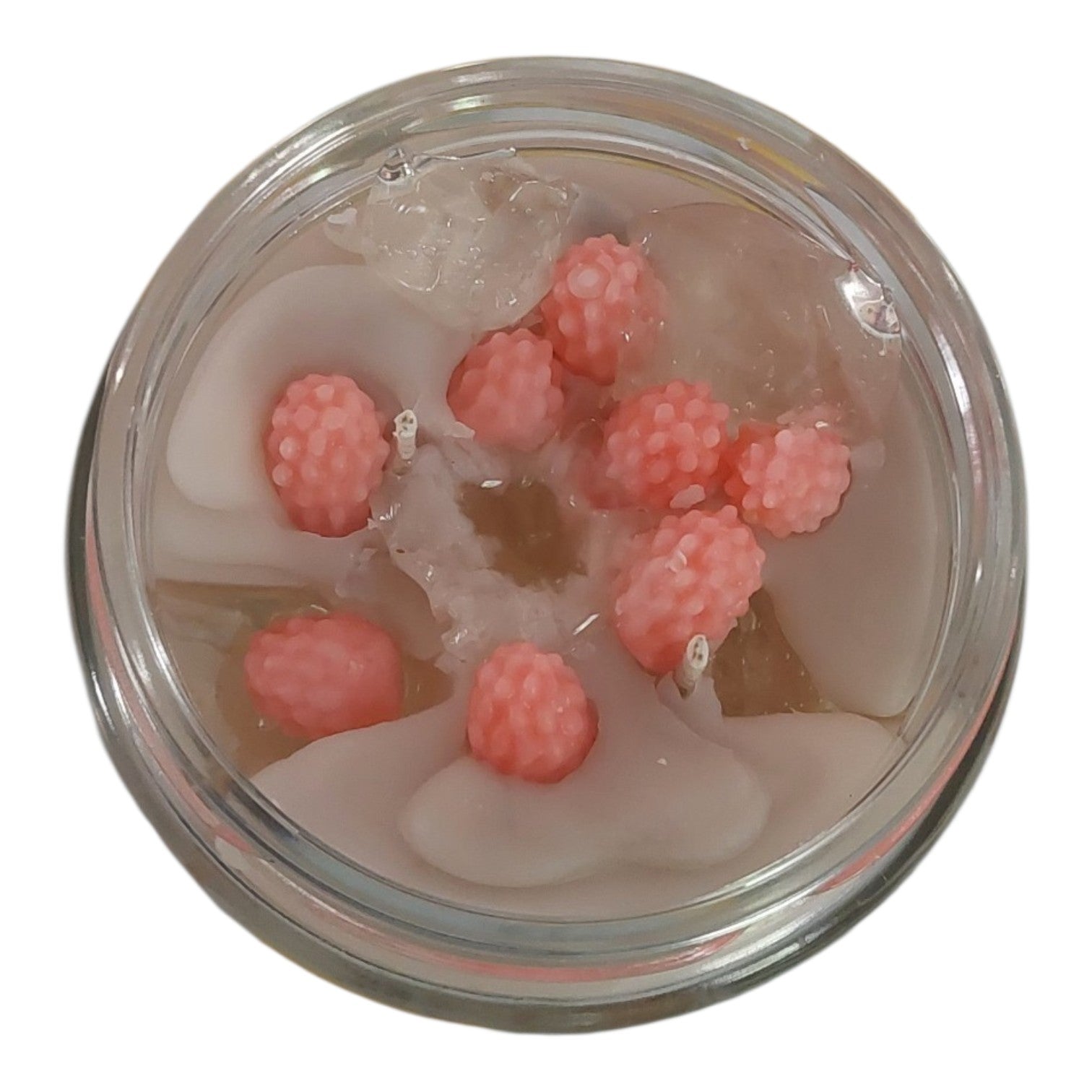 Iced Raspberry White Coffee Candle