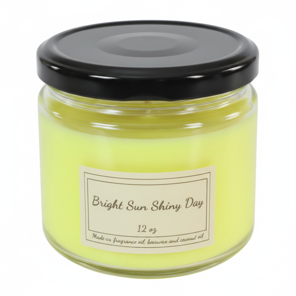 Bright Sun Shiny Day Candle