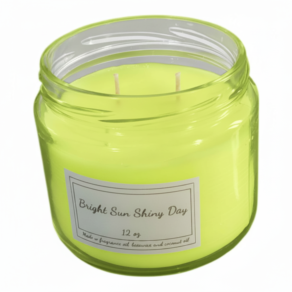 Bright Sun Shiny Day Candle