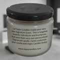 Signature Customized Candle (4 oz., 8 oz., or 12 oz.)